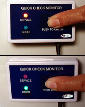 QC-1 Single Inline TDS Monitor in Use