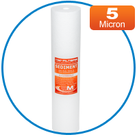 5 Micron Sediment Filter for Whole House Water Filtration