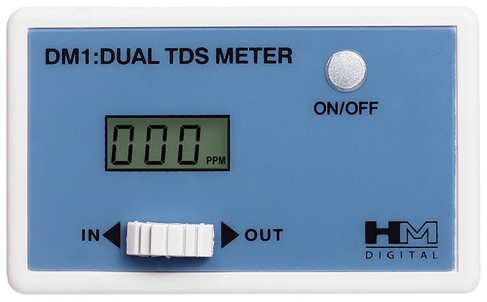 DM-1 Dual Inline TDS Monitor