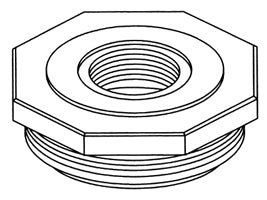 Threaded Adapter for Media Filtration Tank