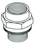 Brass Adapter for Media Filtration Tank
