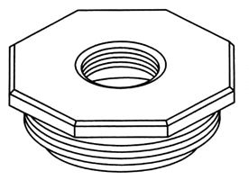 Threaded Adapter for Media Filtration Tank