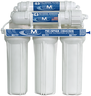 5 stage point of use reverse osmosis system