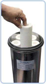 Filter Cartridges Inside Band Clamp Liquid Vessel Housing