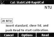Hach 2100Q Portable Turbidimeter RapidCal Calibration