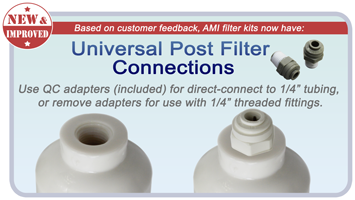 Replacement Filters for Home RO Systems - Universal