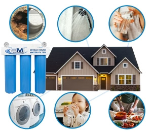 Whole House Water Filter for Heavy Metals Removal