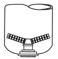 Hub and Lateral for Media Filtration Tank