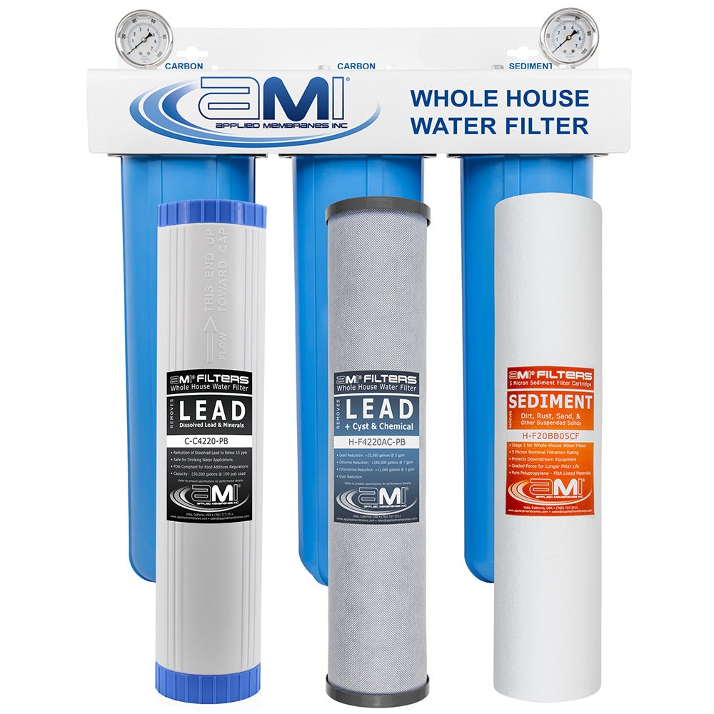 Whole House Water Filter to Remove Lead