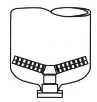 Hub and Lateral for Media Filtration Tank