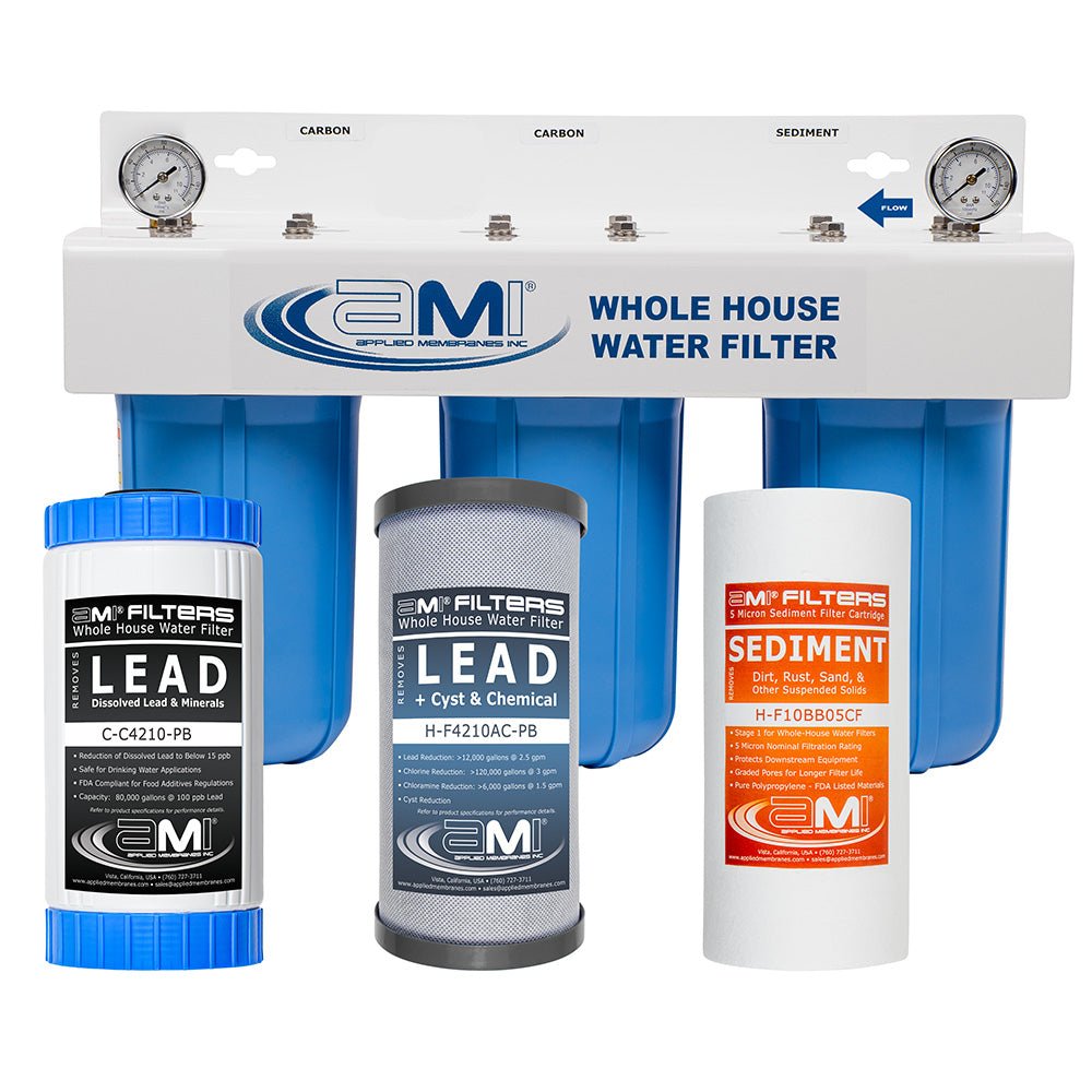 Whole House Water Filter to Remove Lead